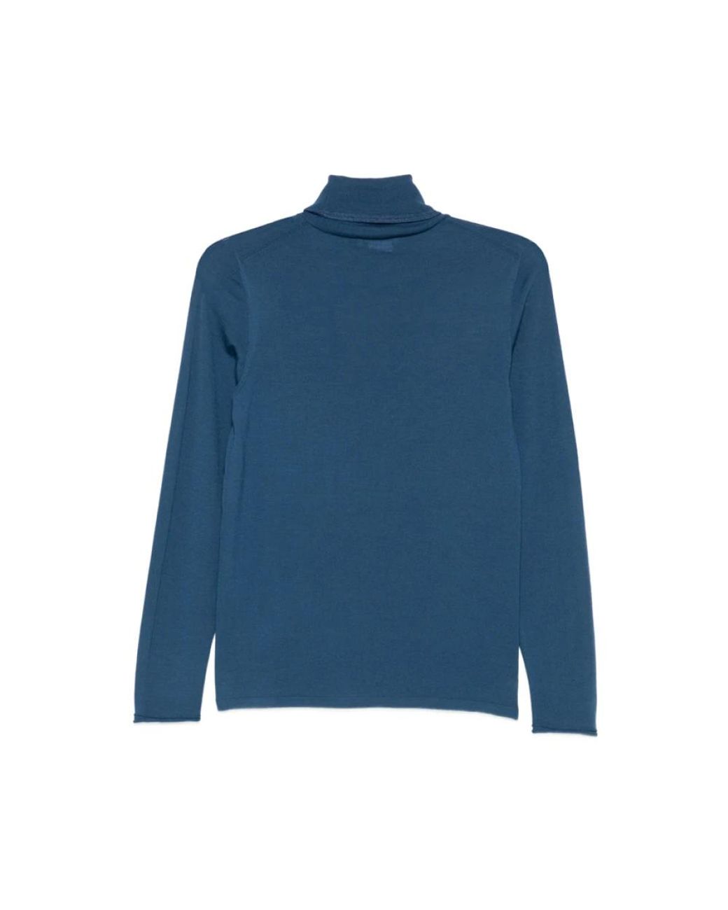 Le Tricot Perugia Blue Turtlenecks