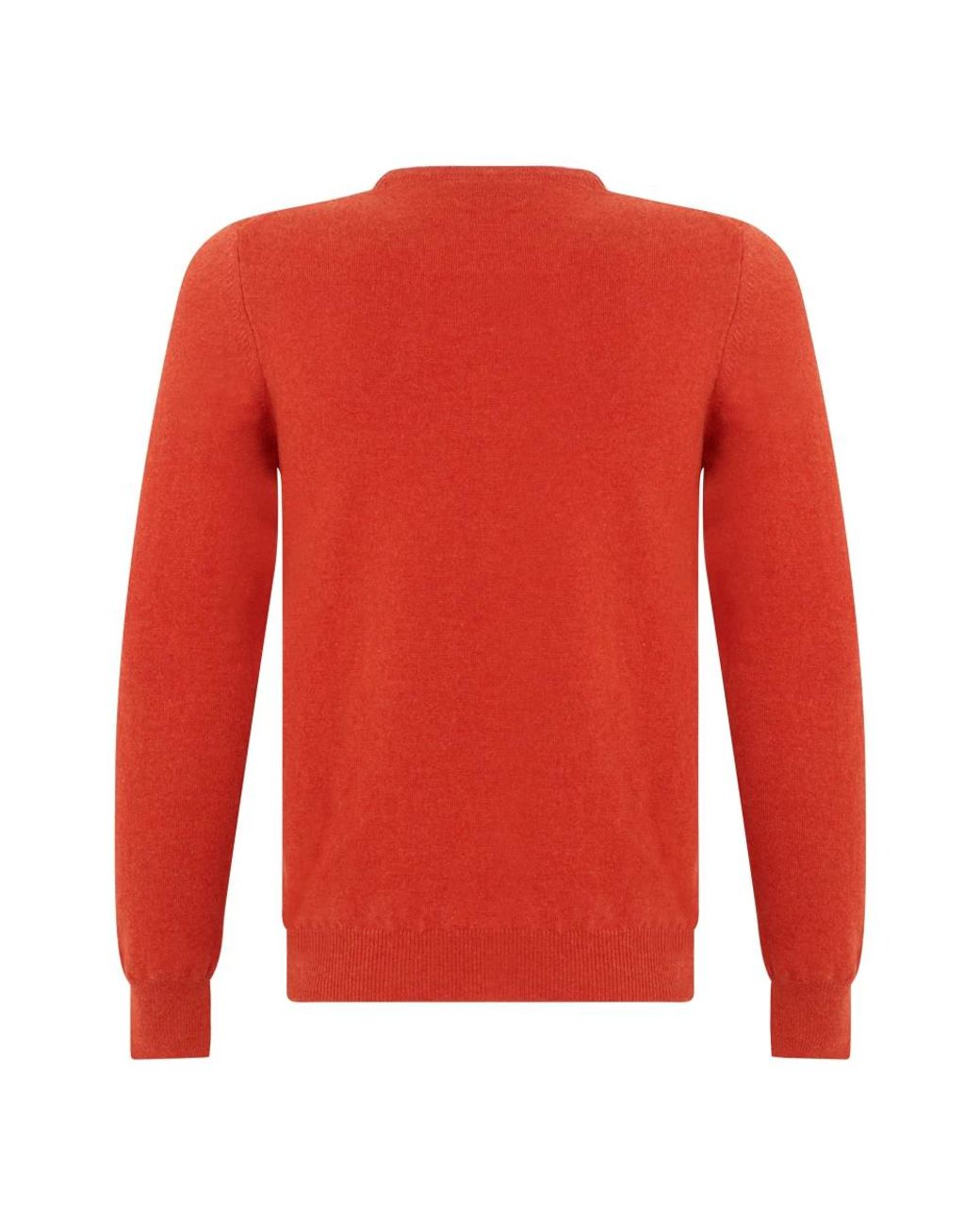 Fedeli Red Cashmere Knitwear for men