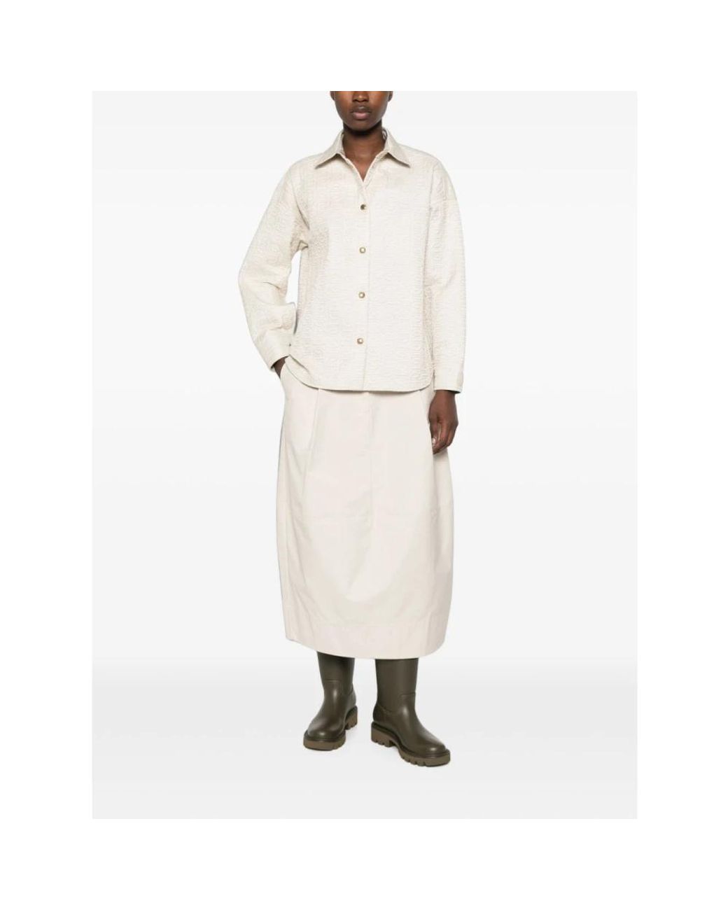 Moncler White Shirts