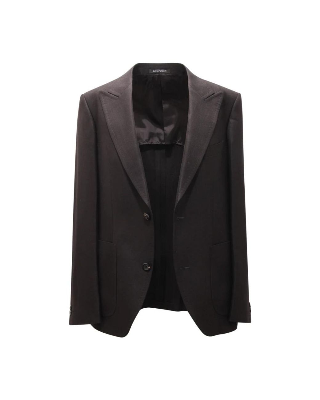 Blazers Armani pour homme en coloris Black