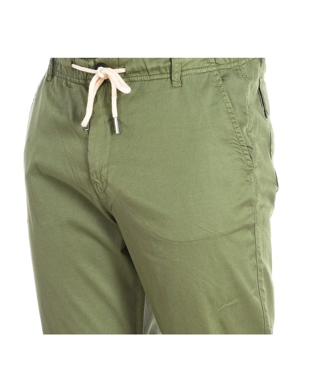 La Martina Green Slim-Fit Trousers for men