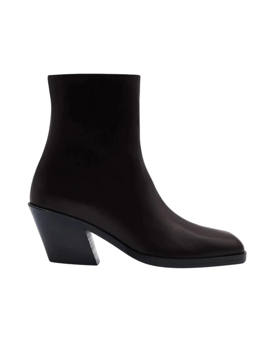 Gia Borghini Black Cowboy & Biker Boots