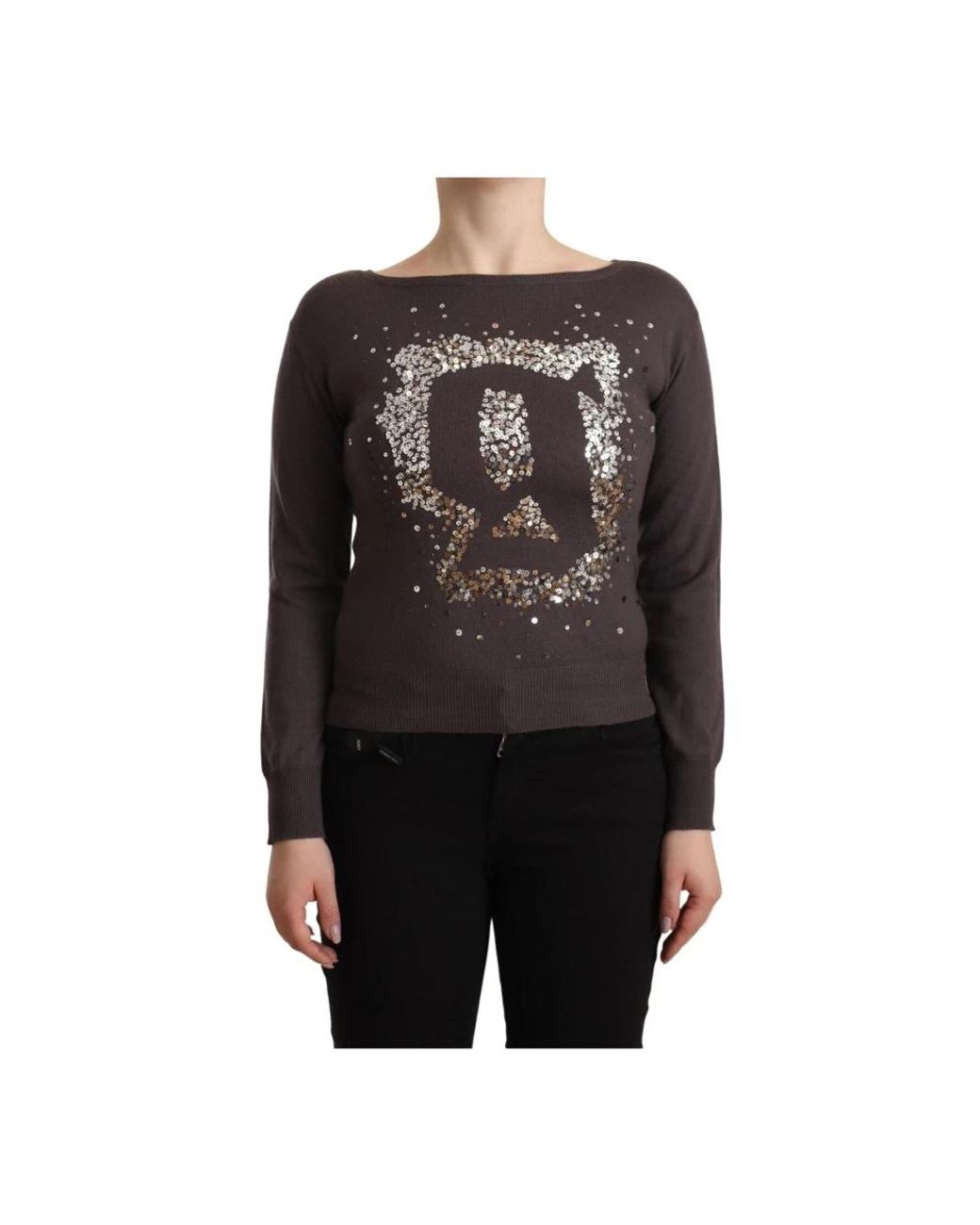 John Galliano Black Round-Neck Knitwear