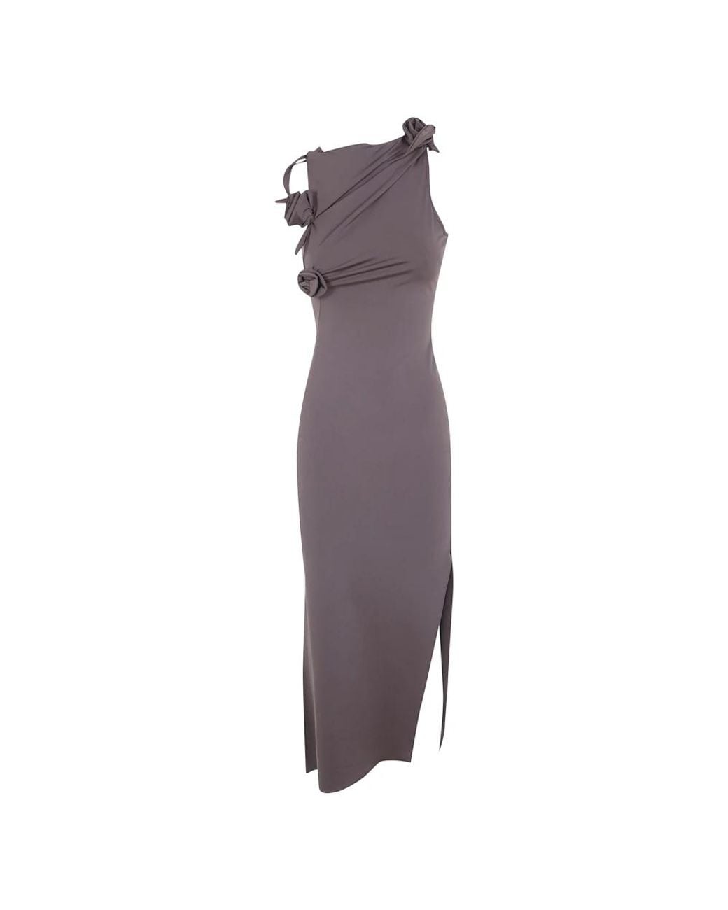 Coperni Flower Gown in het Purple