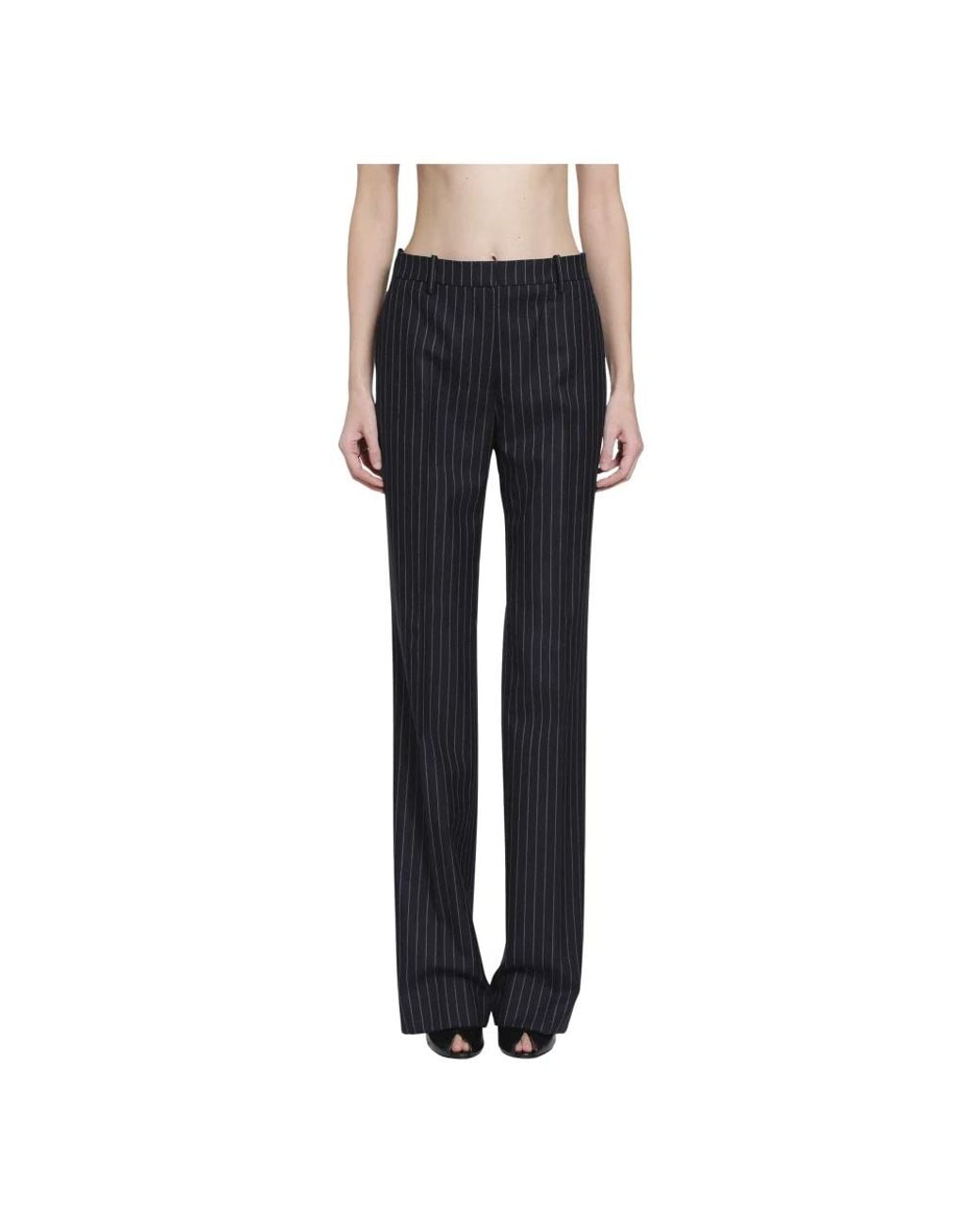 Tom Ford Blue Straight Trousers