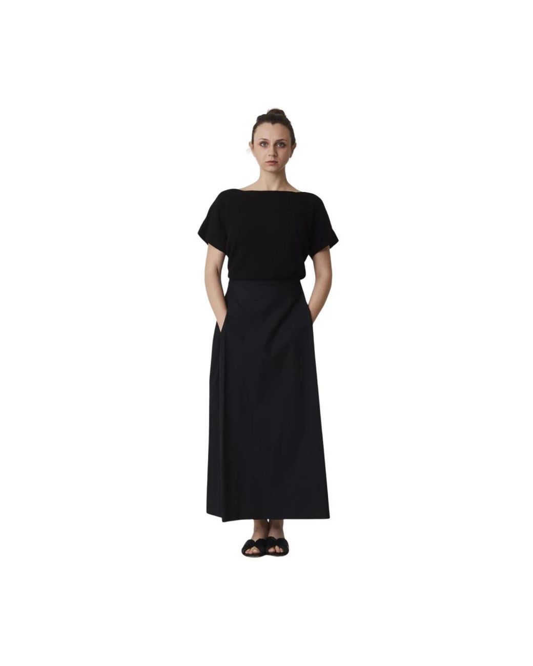 Alpha Studio Black Maxi Dresses