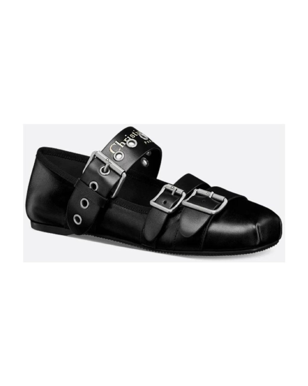 Dior Black Ballerinas