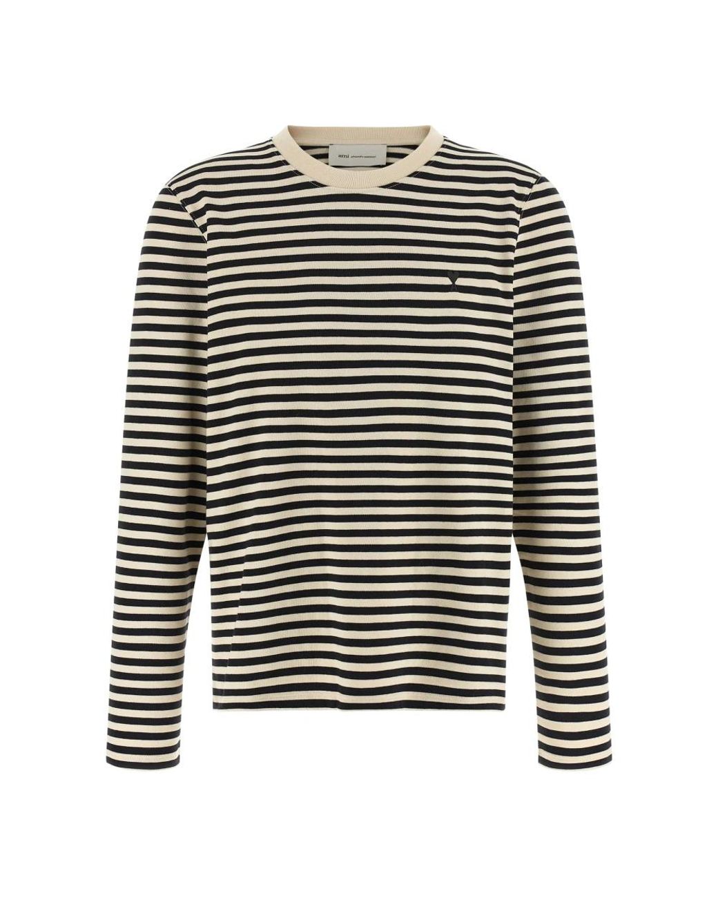 AMI Black Long Sleeve T-Shirts