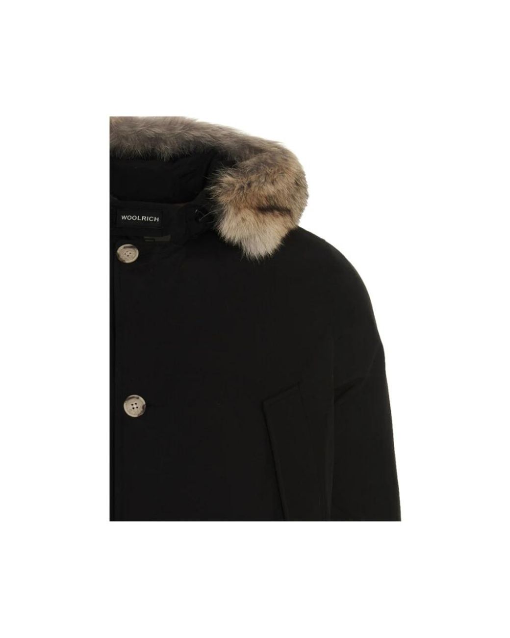 Woolrich Black Parkas for men