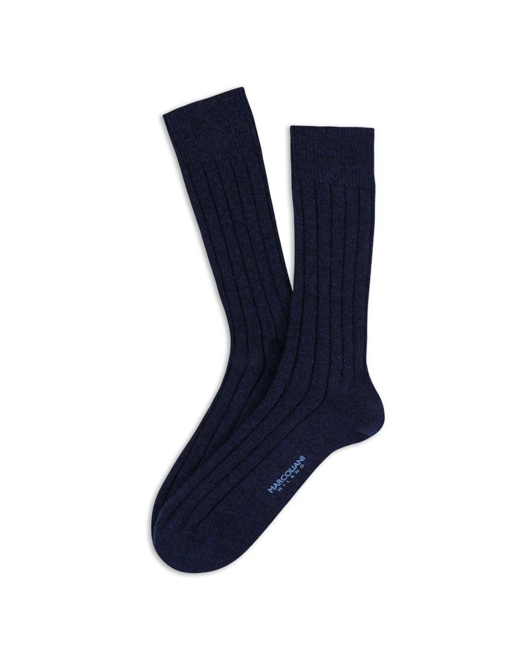 Socks Marcoliani de hombre de color Blue
