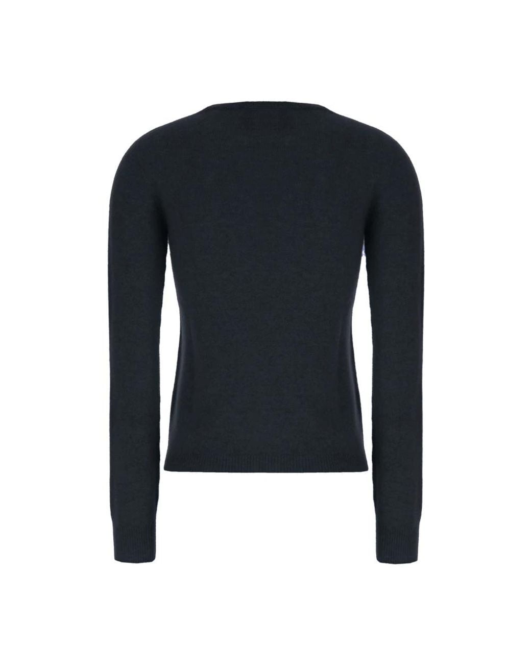 Vanisé Blue Round-Neck Knitwear