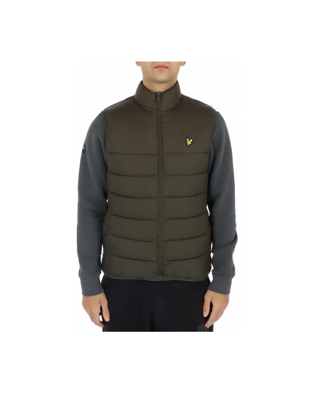Lyle & Scott Green Waistcoats for men