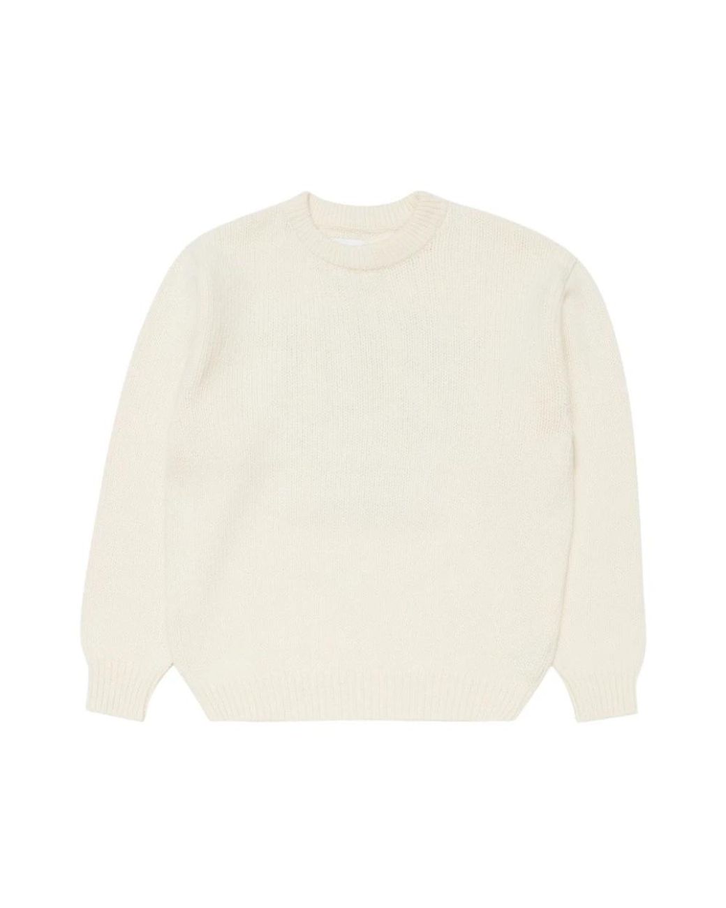 Edwin White Round-Neck Knitwear for men