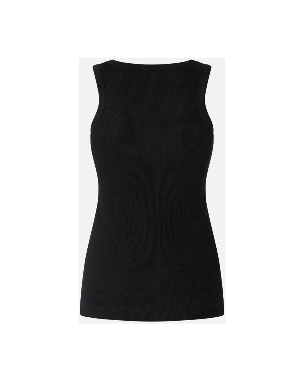 Pinko Black Sleeveless Tops