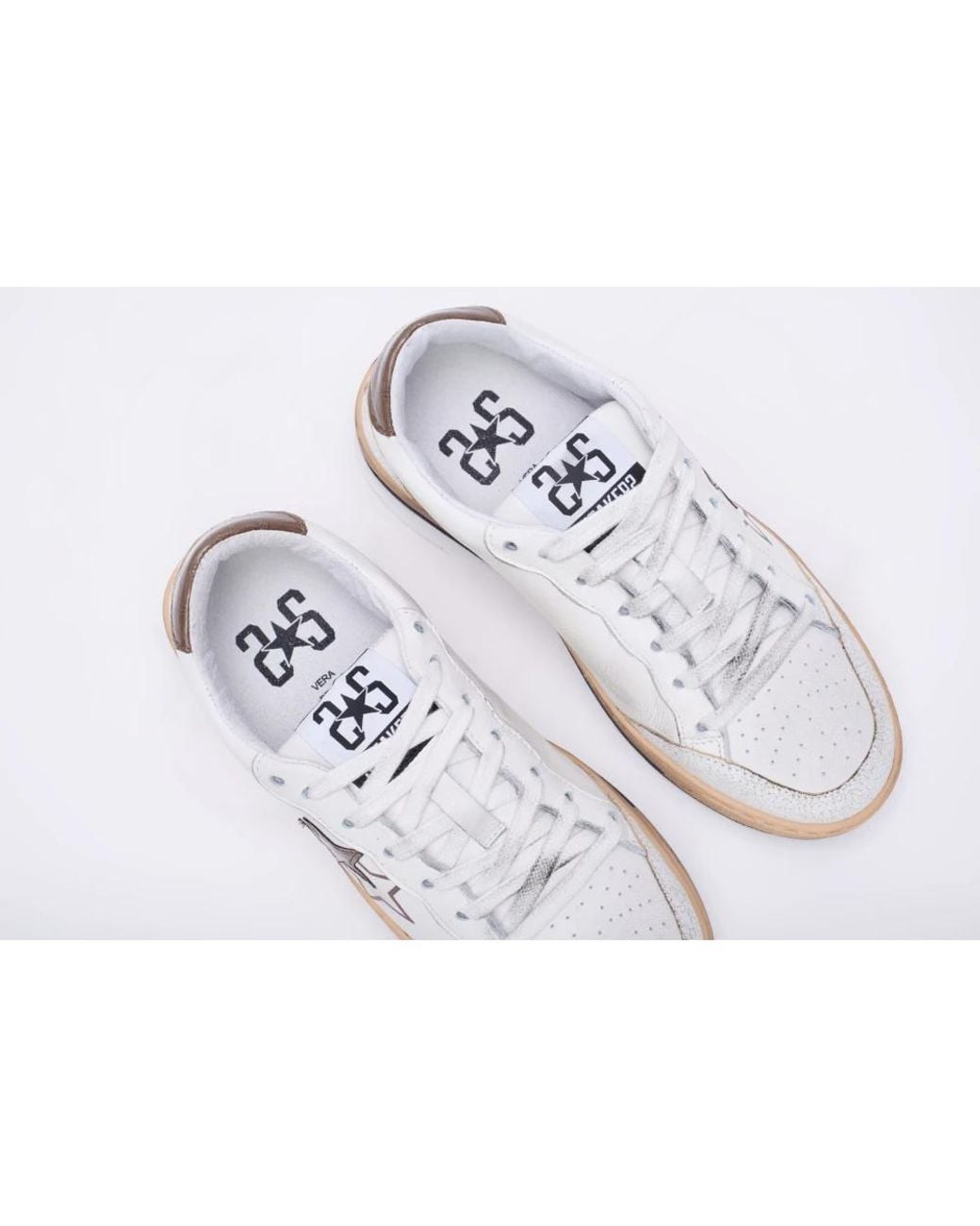 2 Star White Sneakers