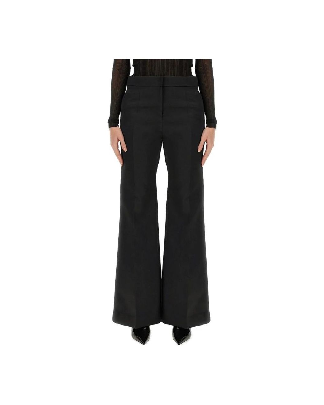 Givenchy Black Wide Trousers