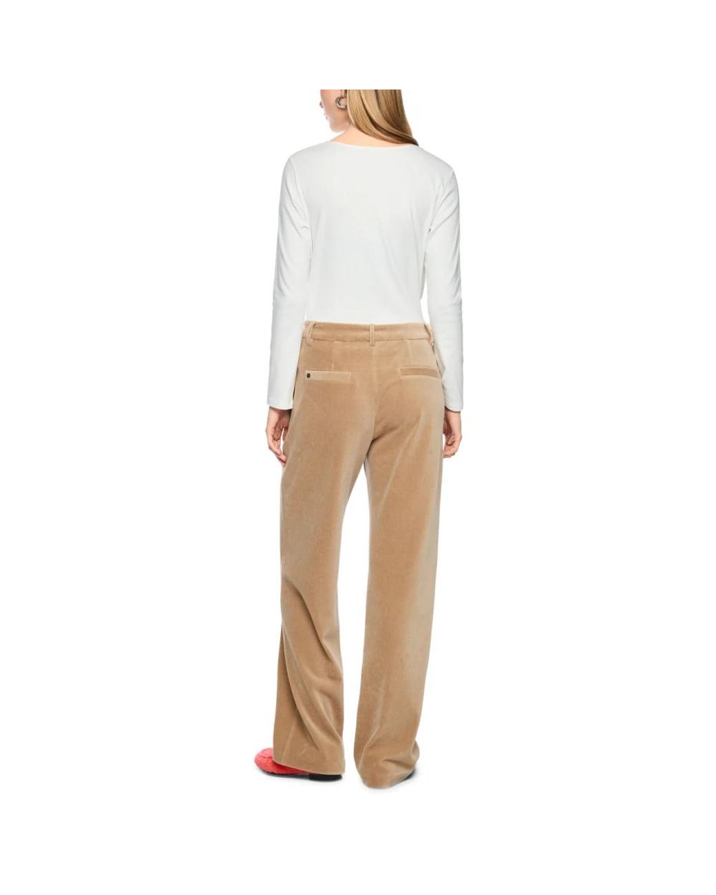 Marc Cain Natural Straight Trousers