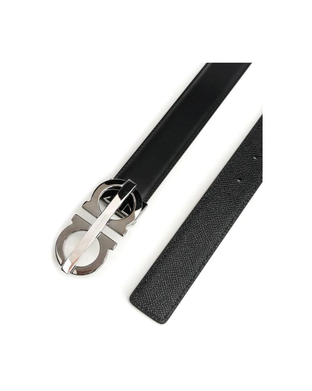 Ferragamo Black Belts for men