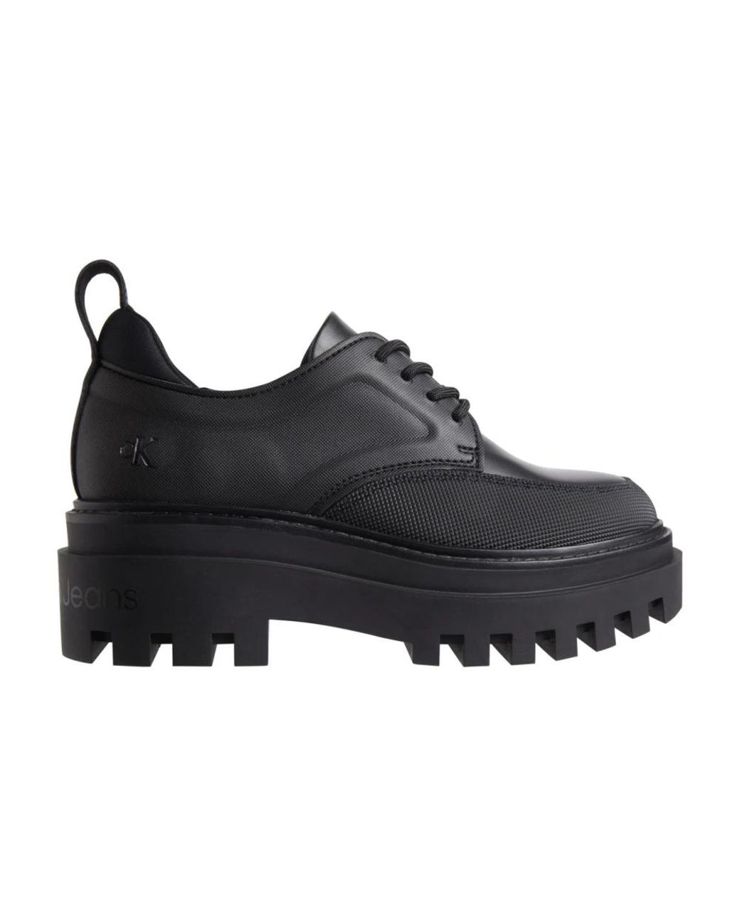 Calvin Klein Black Laced Shoes