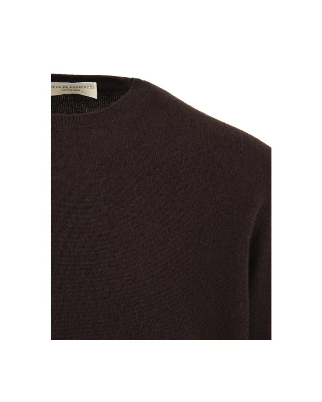 FILIPPO DE LAURENTIIS Black Sweatshirts for men