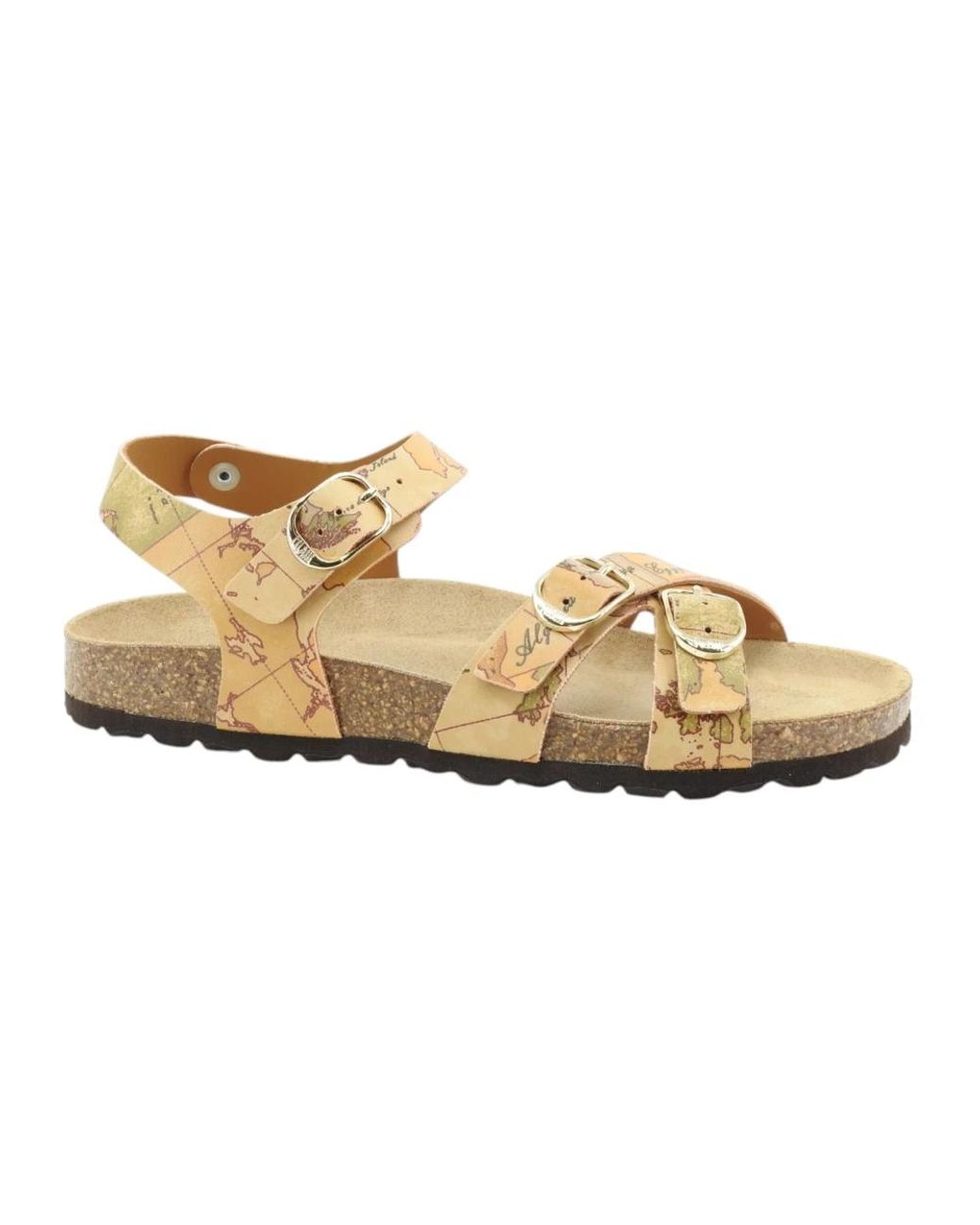 Alviero Martini 1A Classe Natural Flat Sandals