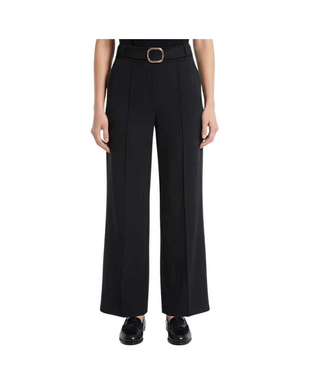 Amélie & Amélie Black Wide Trousers