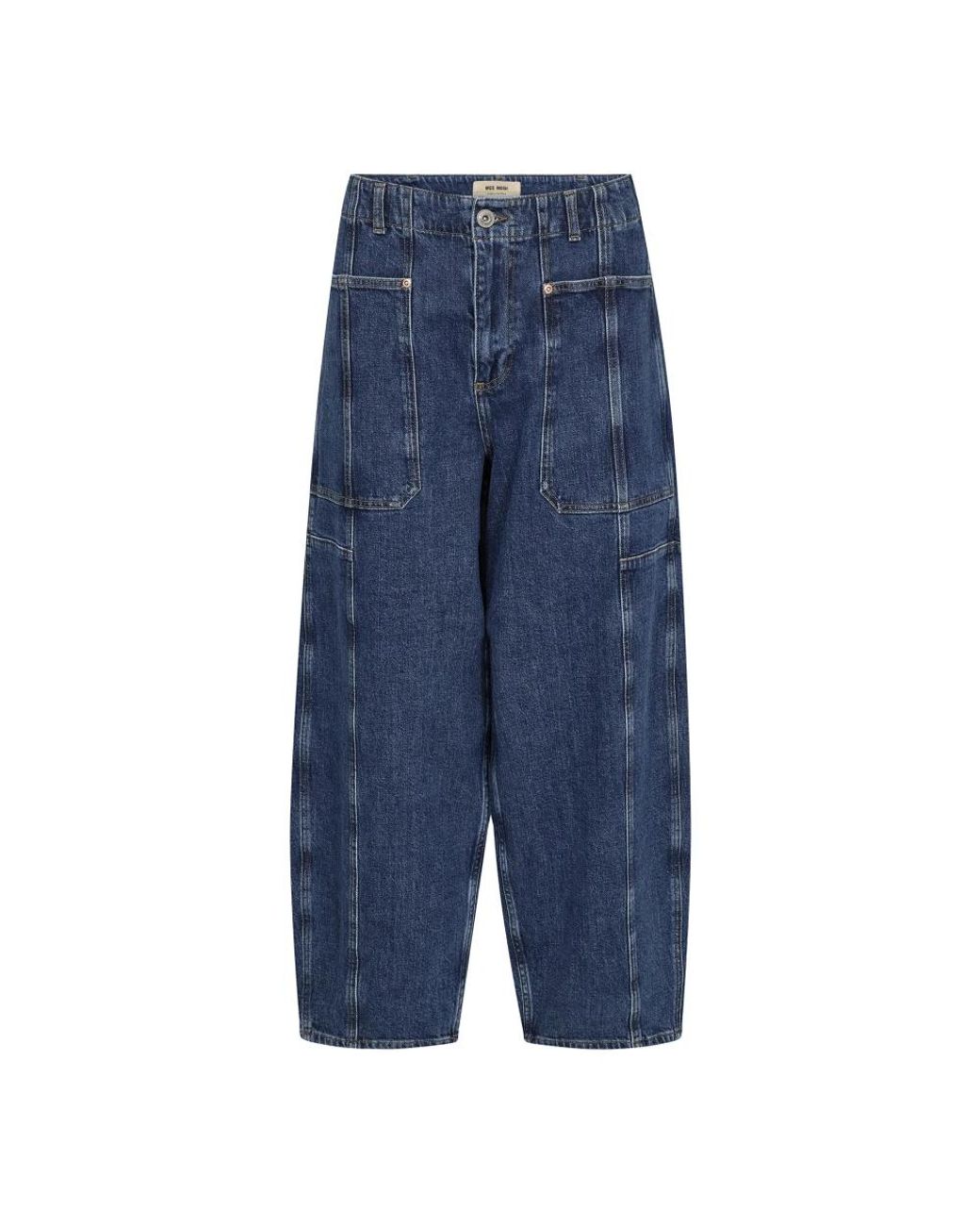 Mos Mosh Blue Loose Fit Jeans