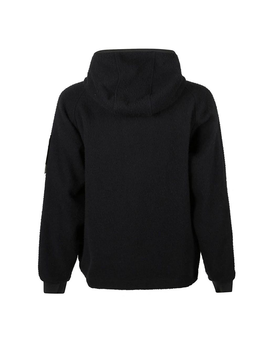 Stone Island Logo Patch Jacket in het Black voor heren