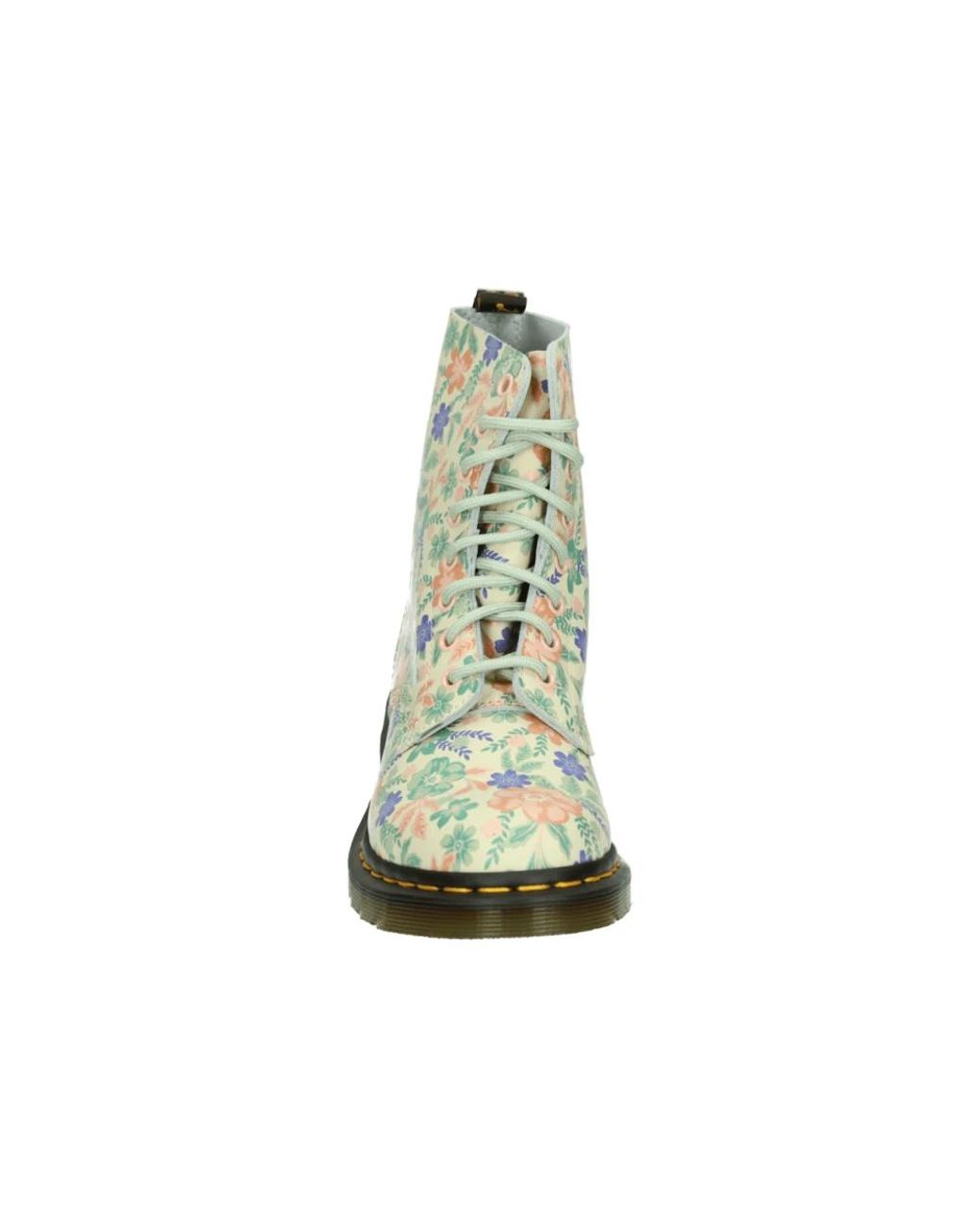 Dr. Martens Green Lace-Up Boots