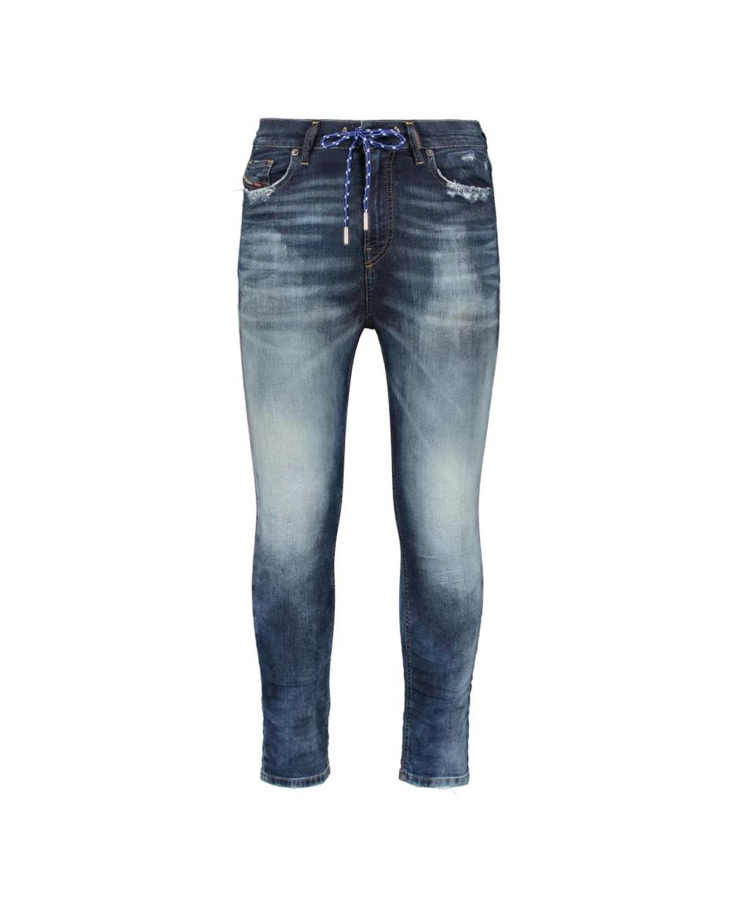 DIESEL Blue Skinny Fit Jeans for men