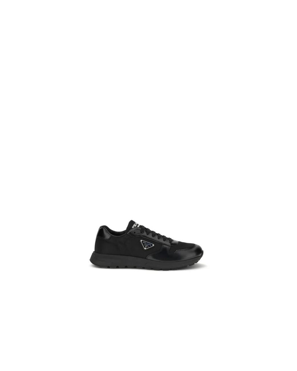 Prada Prax 01 Leder-Sneakers in Black für Herren