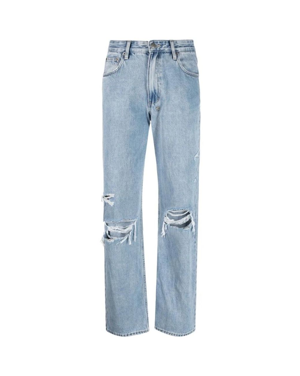 Ksubi Blue Straight Jeans