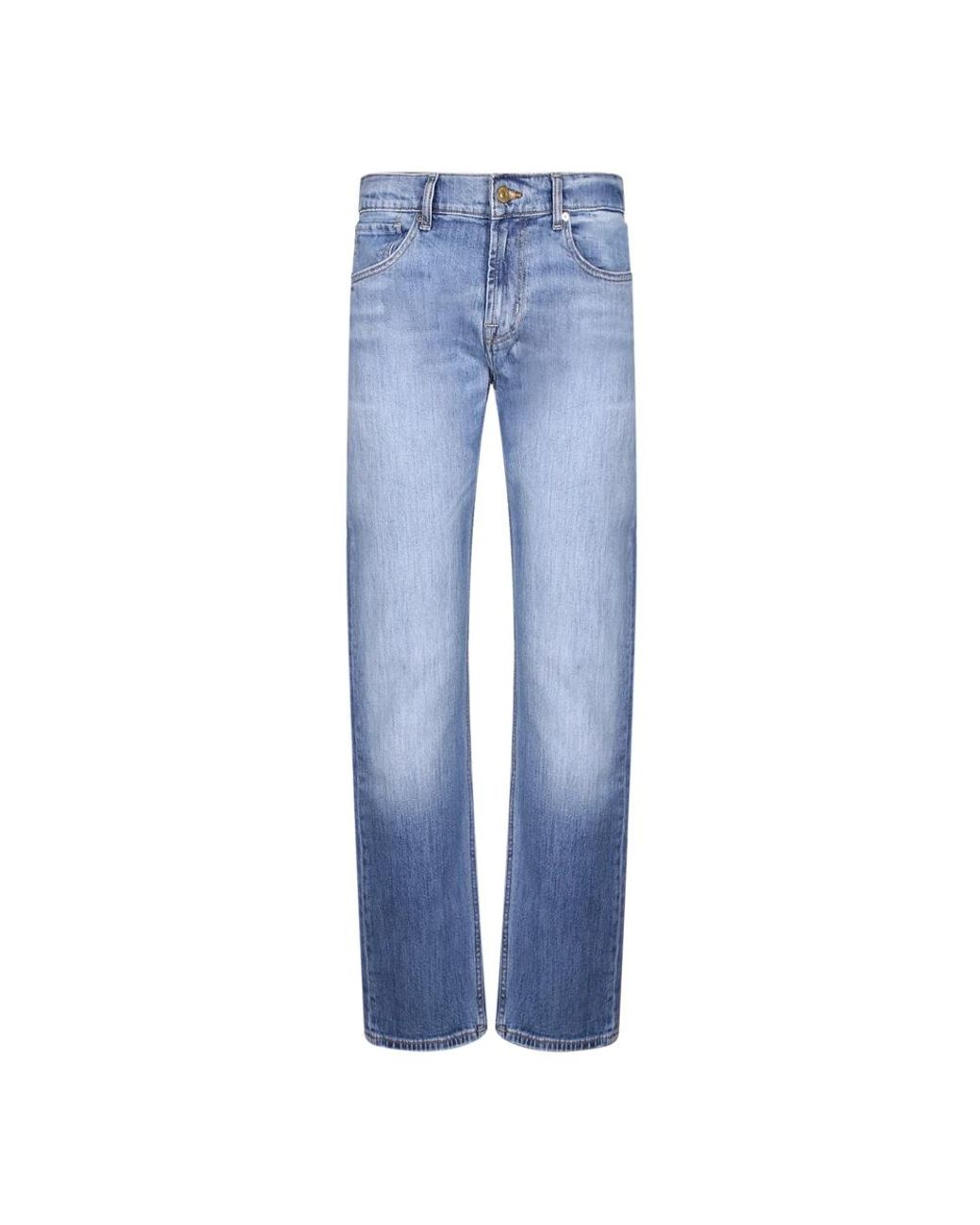Rene Caovilla Blue Straight Fit Jeans for men