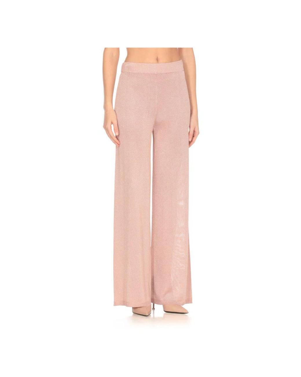 Kangra Pink Wide Trousers
