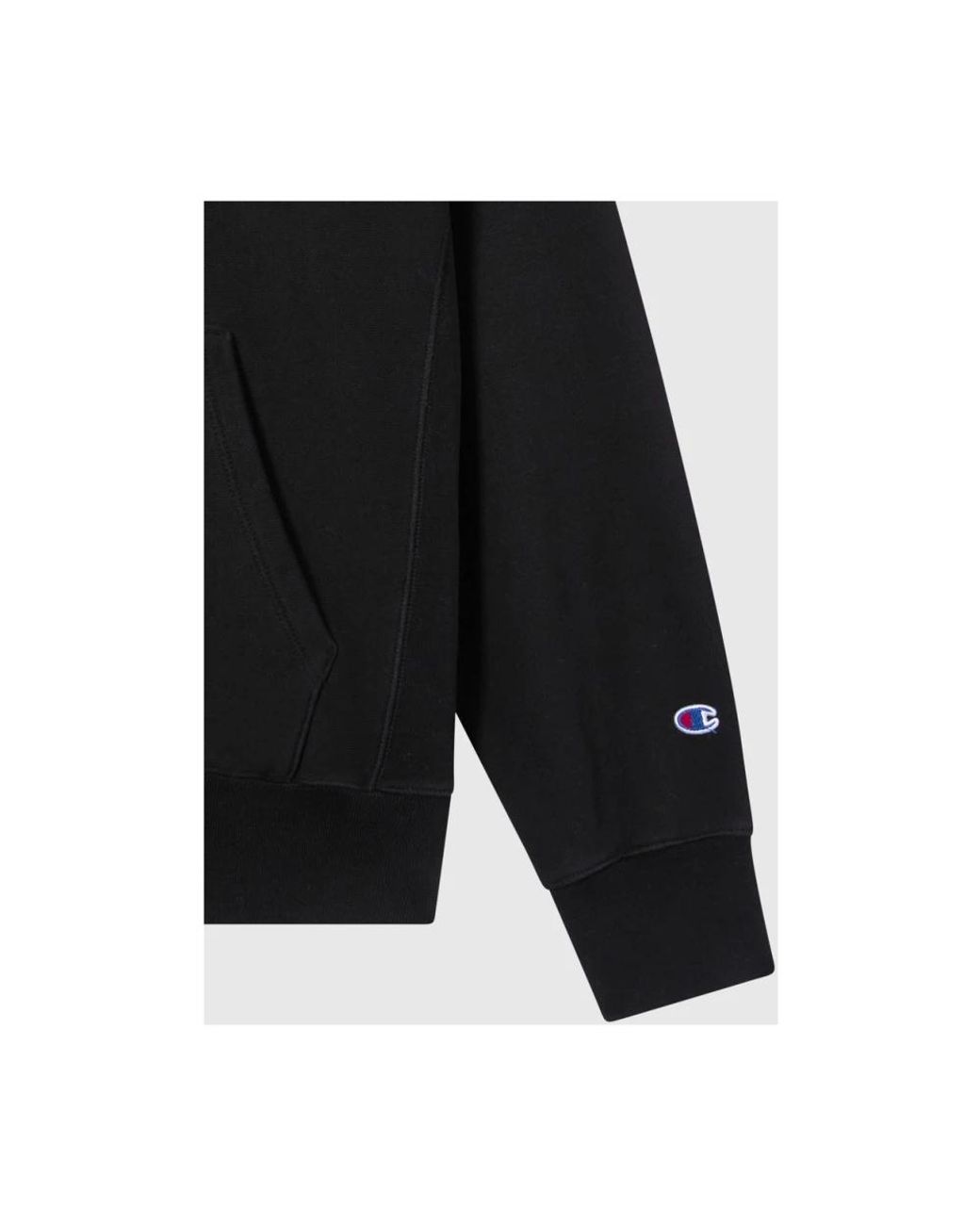 Zip-Throughs Champion de hombre de color Black