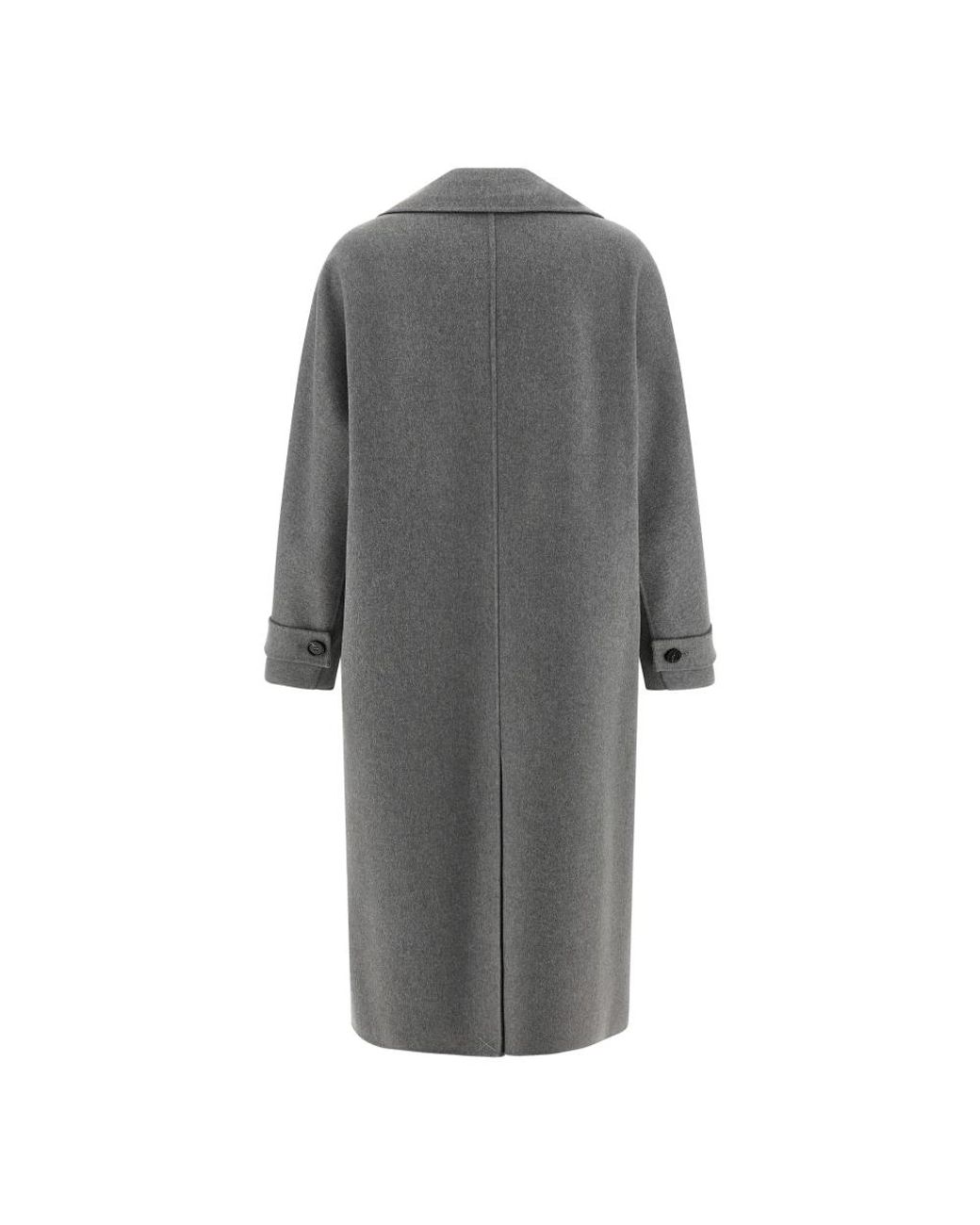 Single-Breasted Coats Max Mara de color Gray