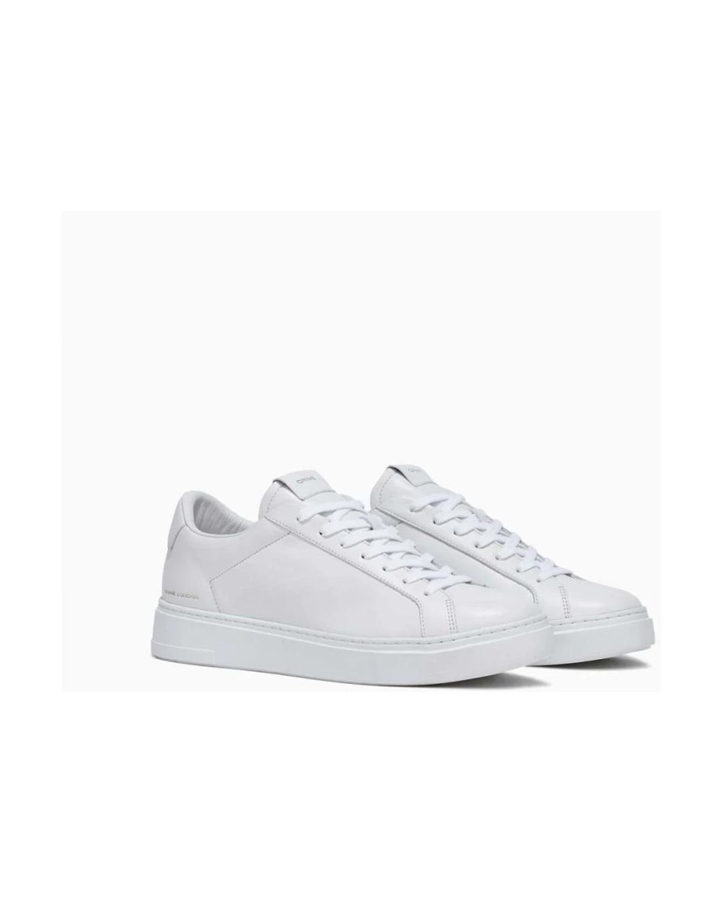 Crime London White Sneakers for men