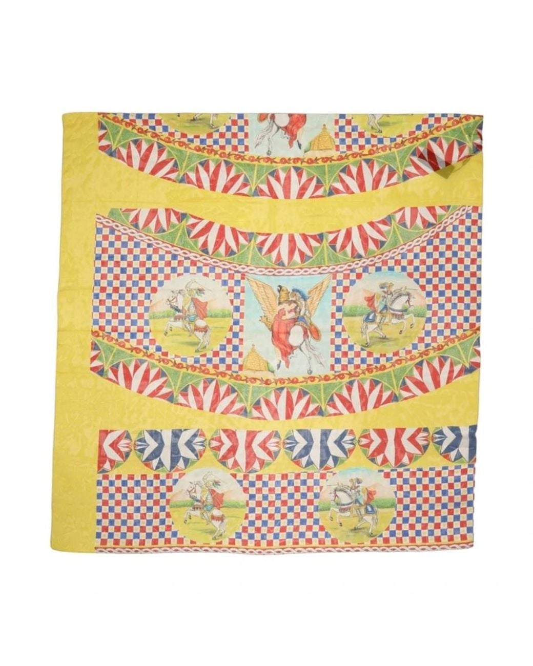Dolce & Gabbana Metallic Silk Scarves