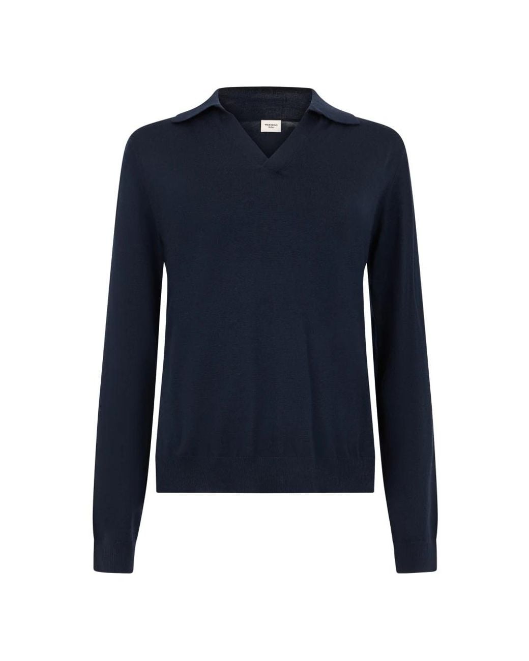 Weekend by Maxmara Blue Polo-Pullover