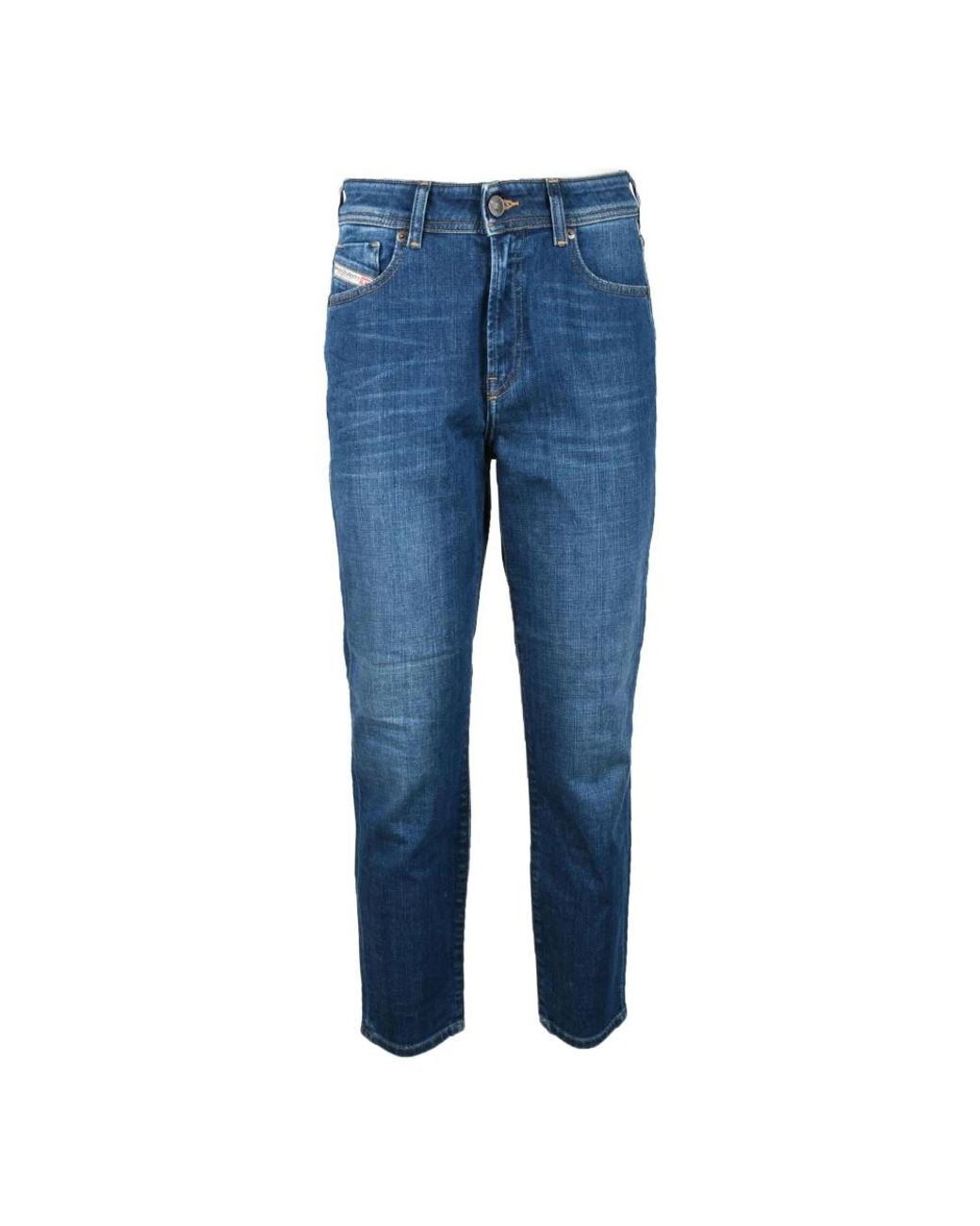 DIESEL Blue Straight Jeans