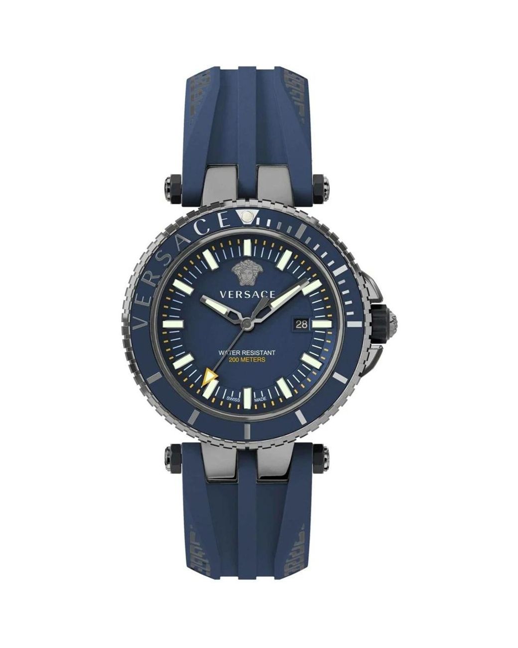 Versace V-Race Diver in het Blue voor heren