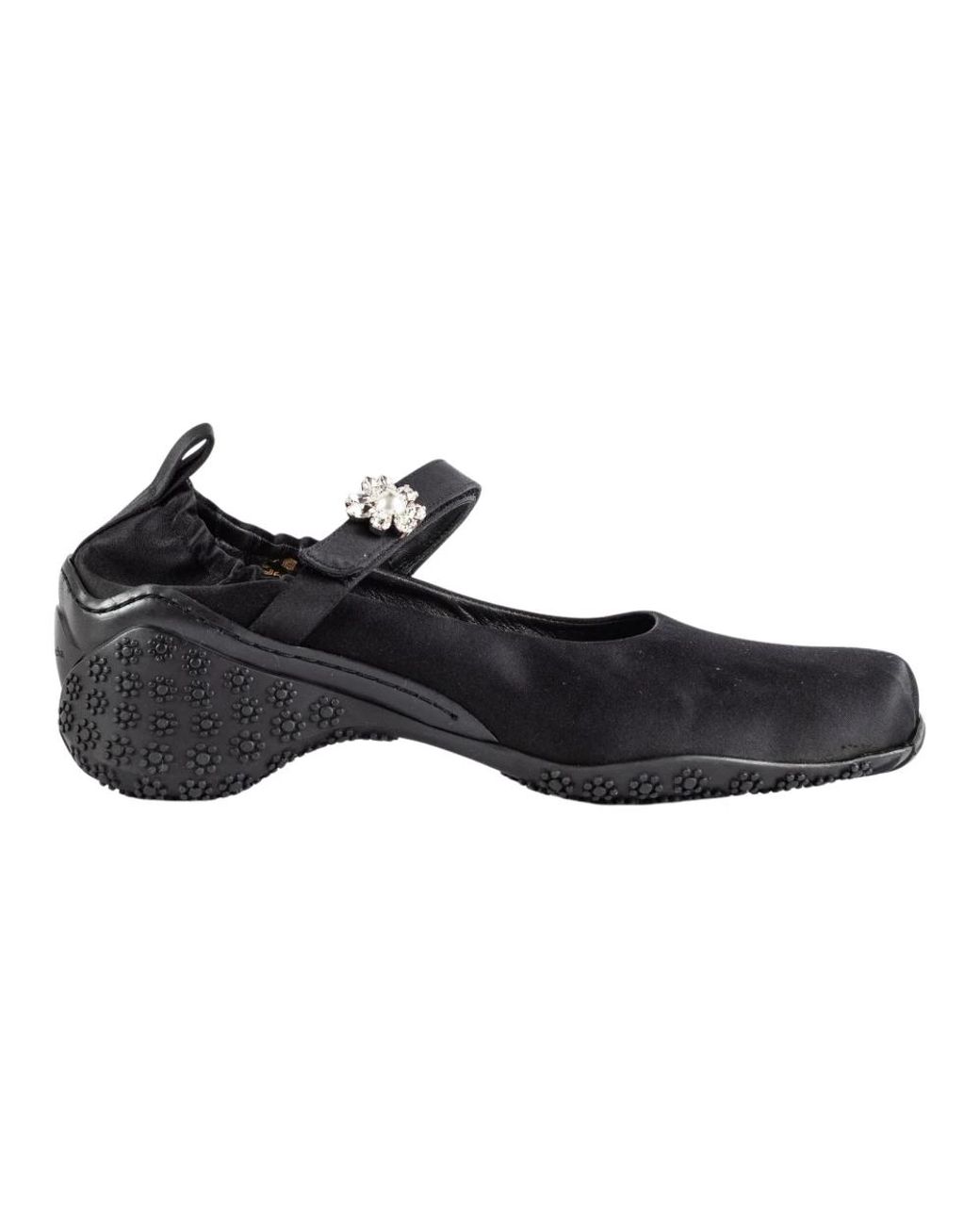 Simone Rocha Black Ballerinas