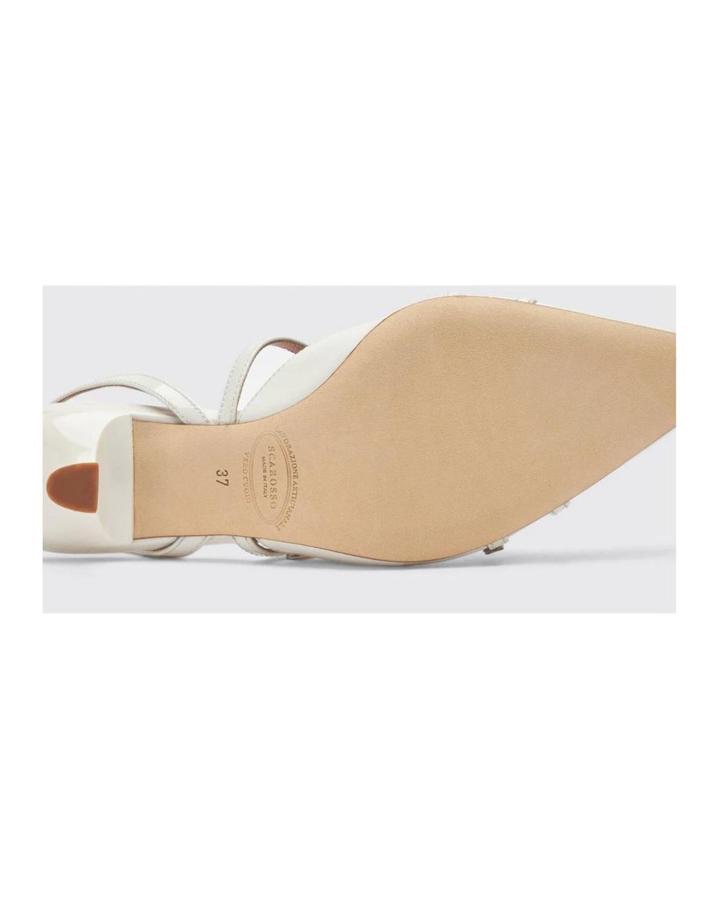 Scarosso White Pumps