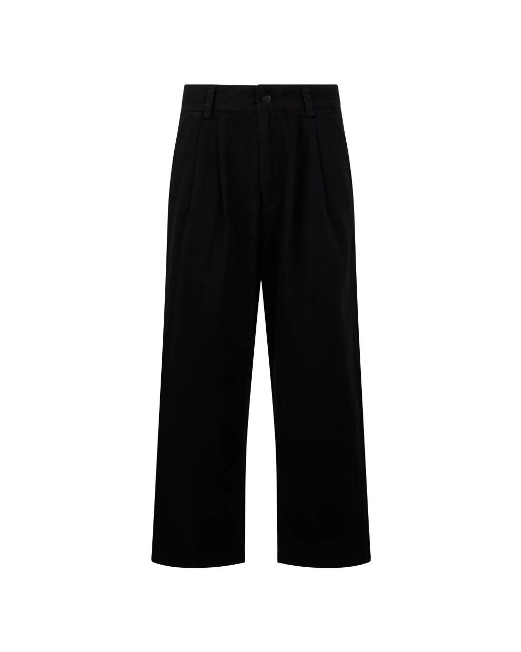 Agolde Black Wide Trousers for men