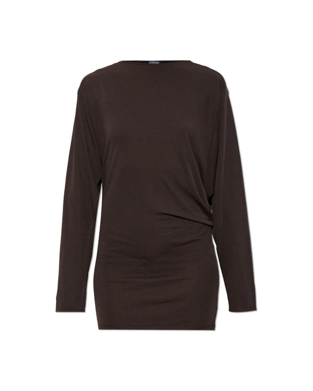 Jacquemus Brown Short Dresses