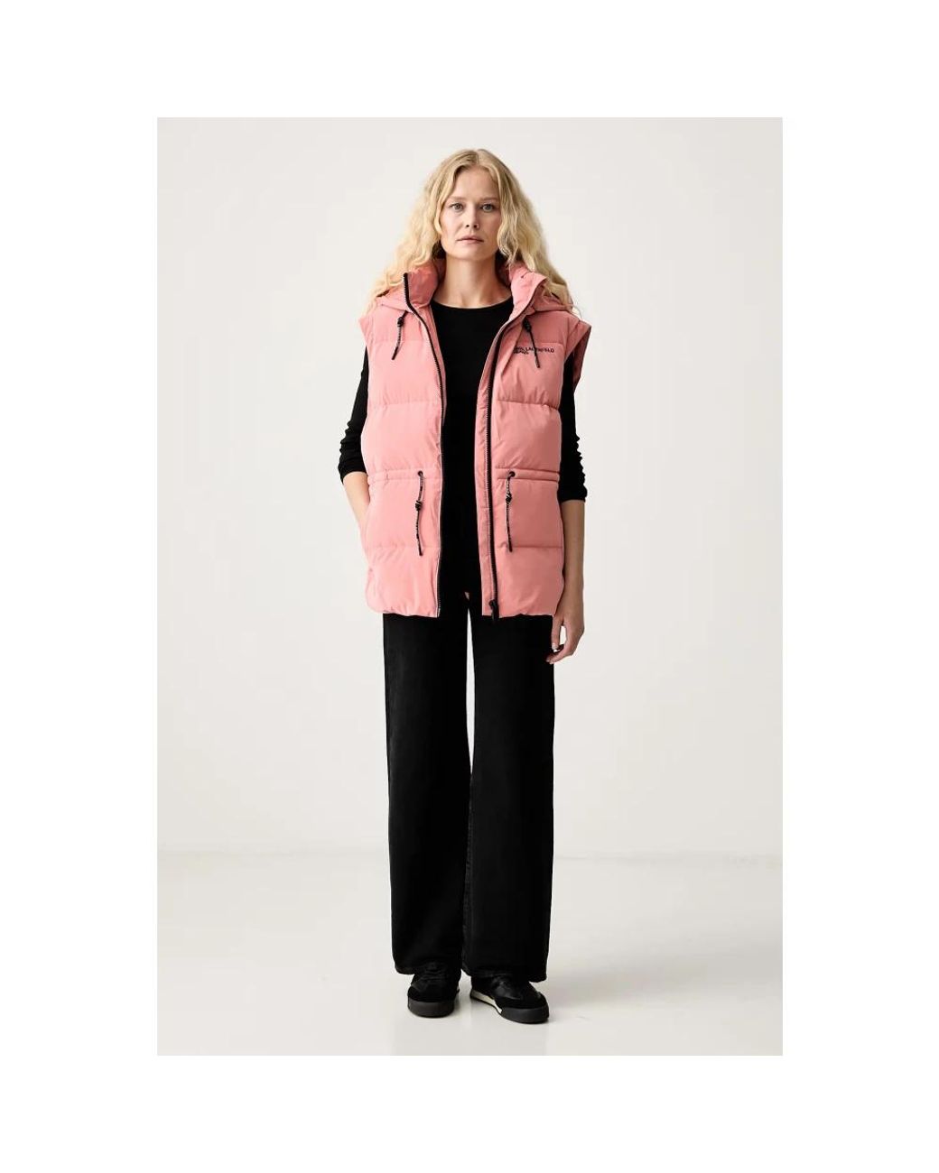 Vests Karl Lagerfeld de color Pink
