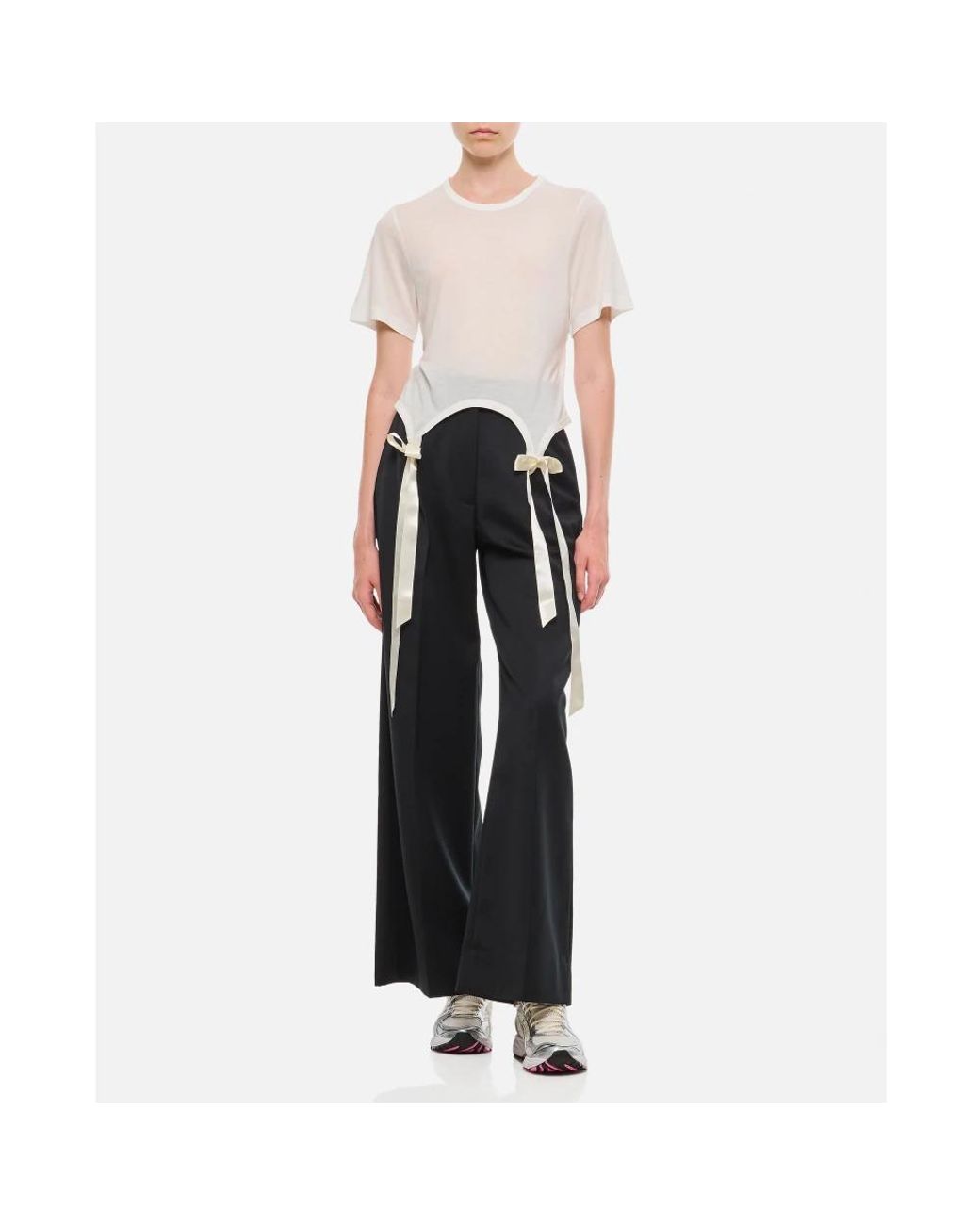 T-Shirts Simone Rocha de color Black