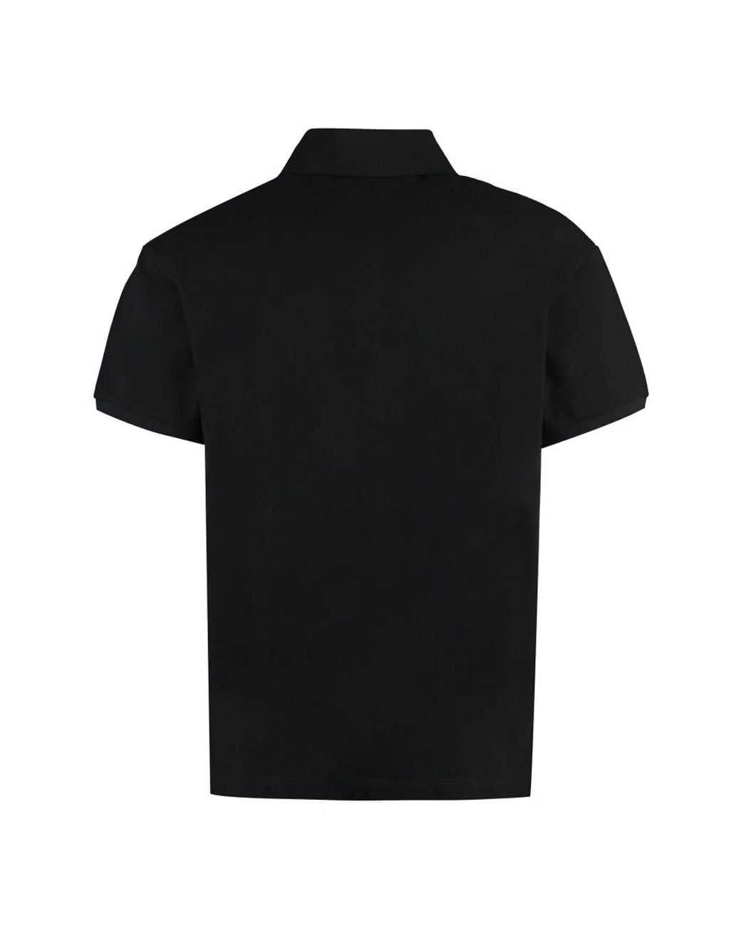 Palm Angels Black Polo Shirts for men