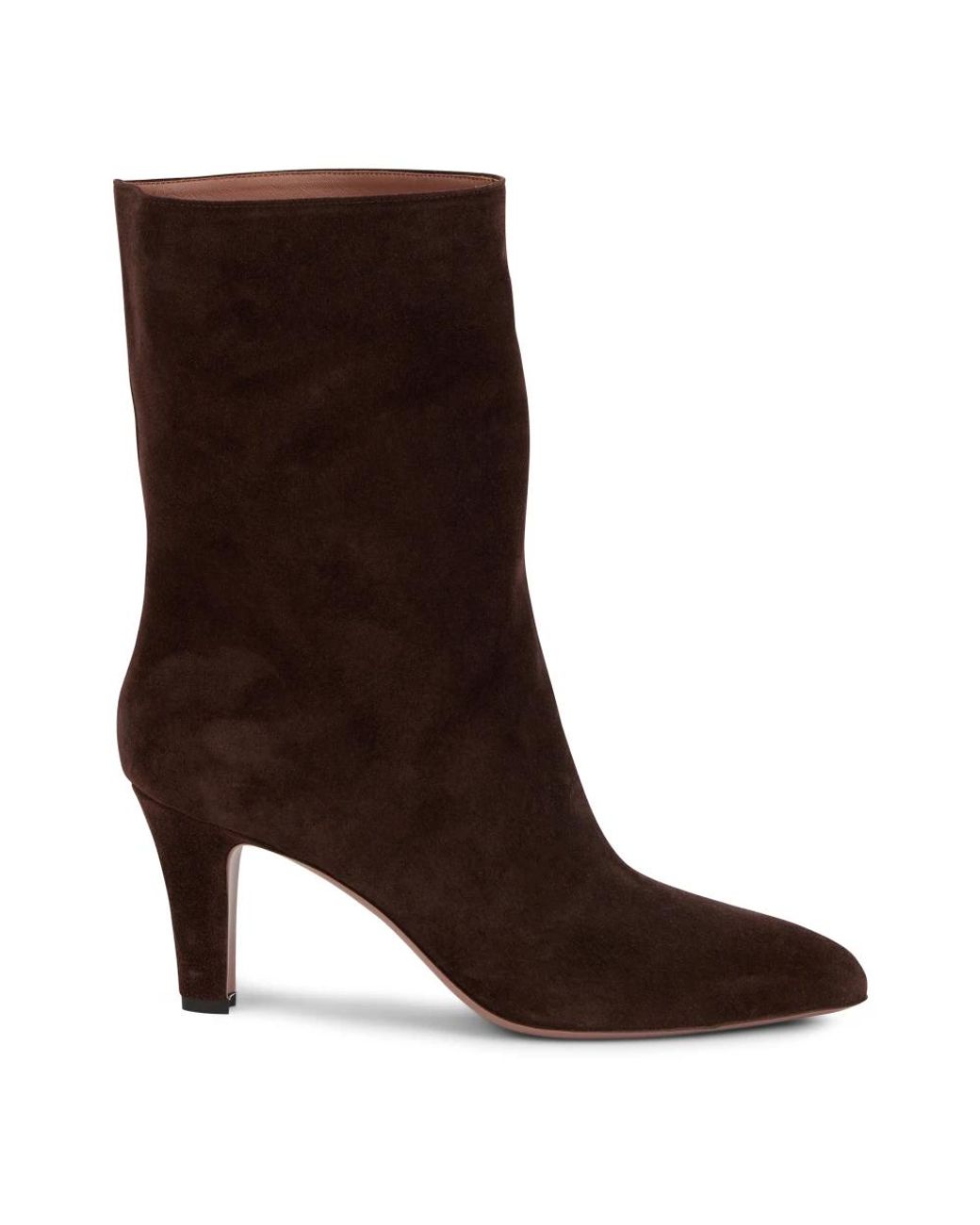 Paris Texas Brown Heeled Boots