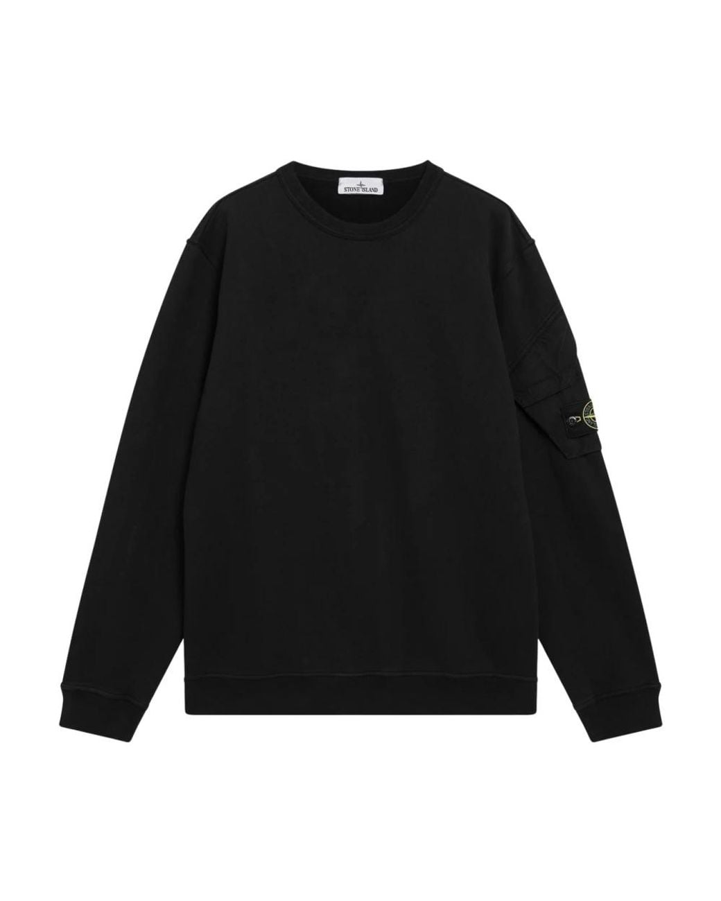 Stone Island Black Sweatshirts for men